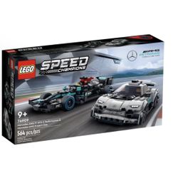 LEGO LEGO Super Racing Series Mercedes-AMG F1 W12 E Performance and Mercedes-AMG Project One Building Blocks 564pcs 76909