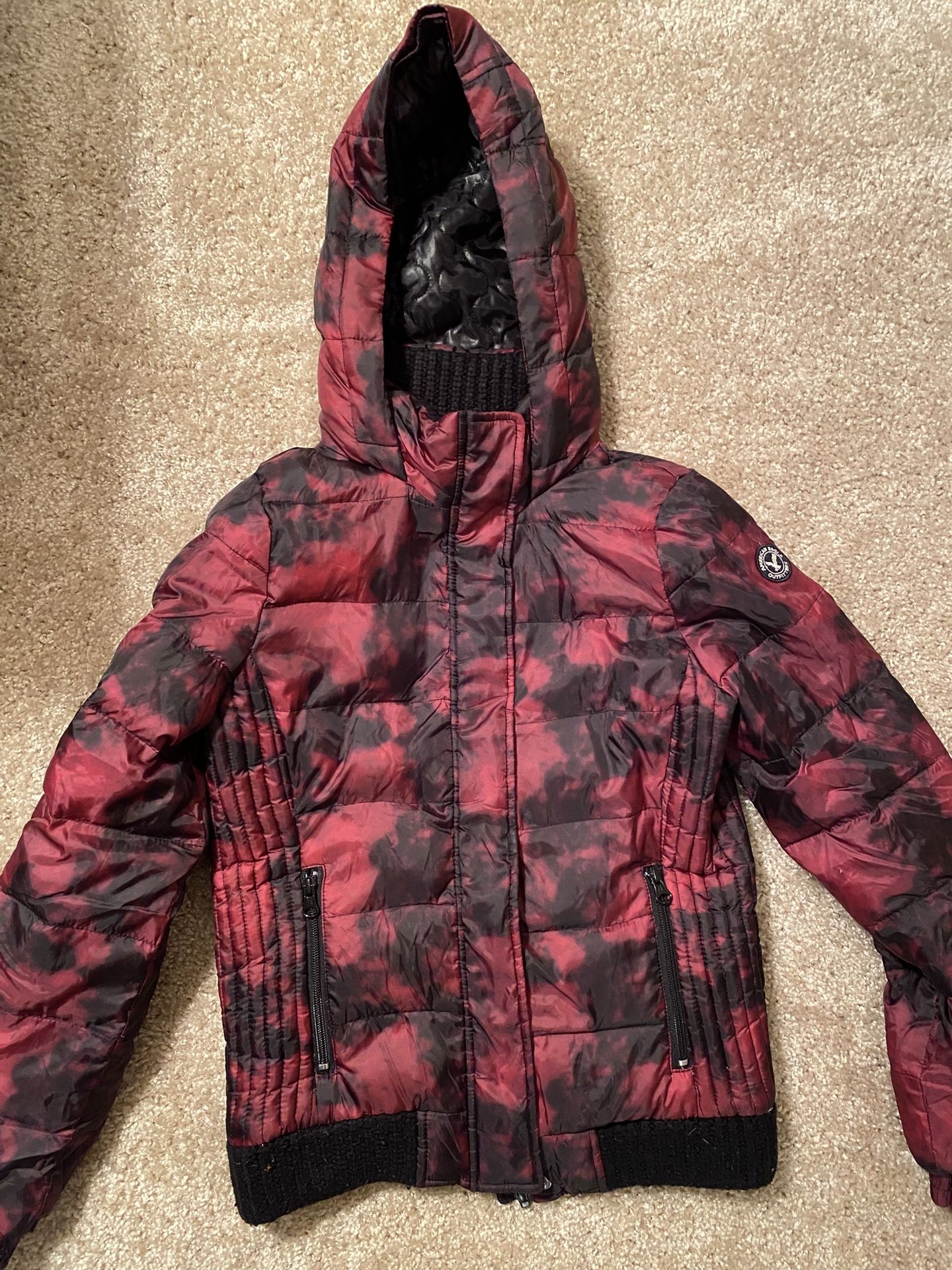 Black And Red Lightweight Jacket