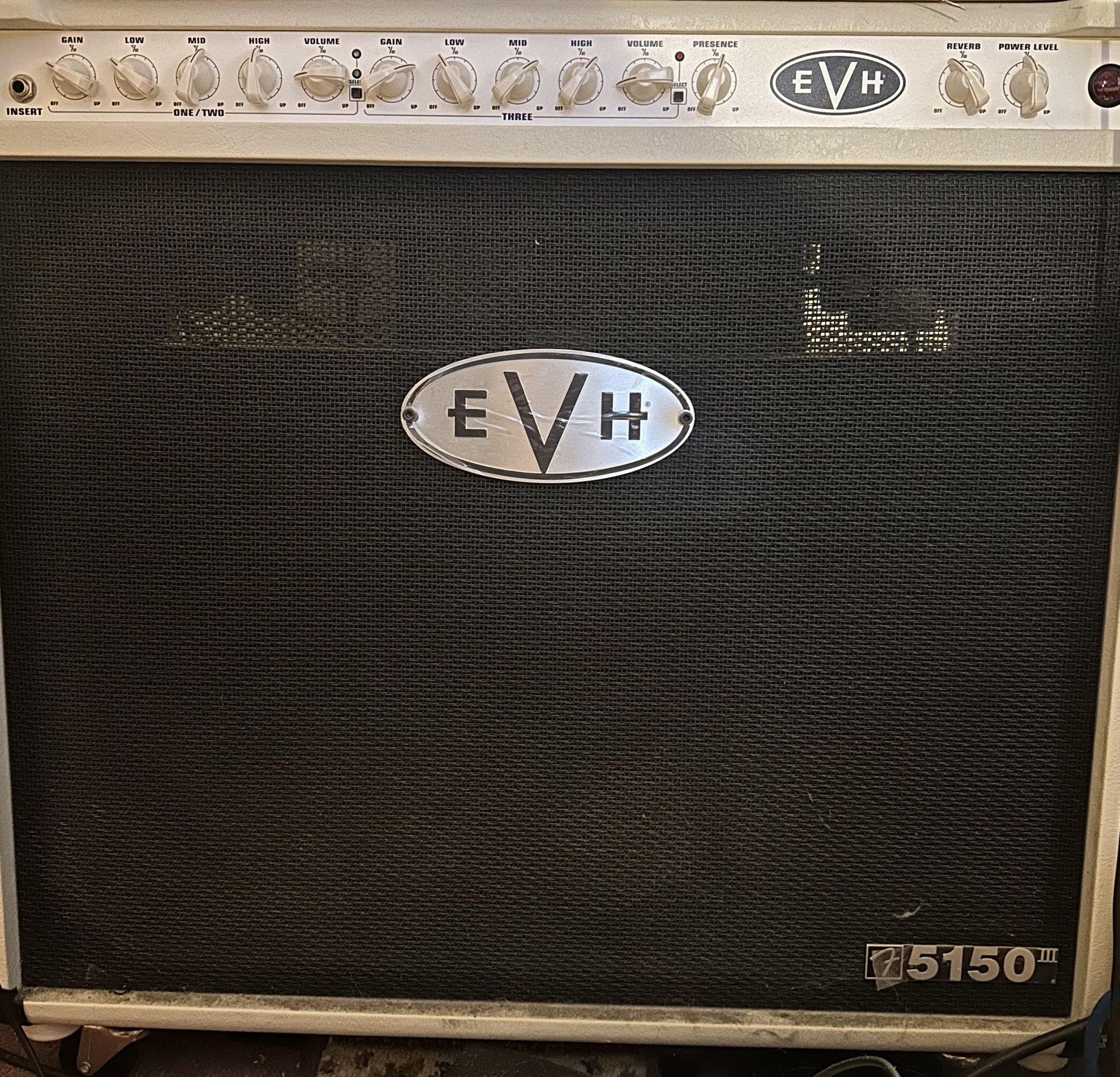 EVH 5150III 50W 2x12 6L6 Tube Guitar Combo Amp Ivory