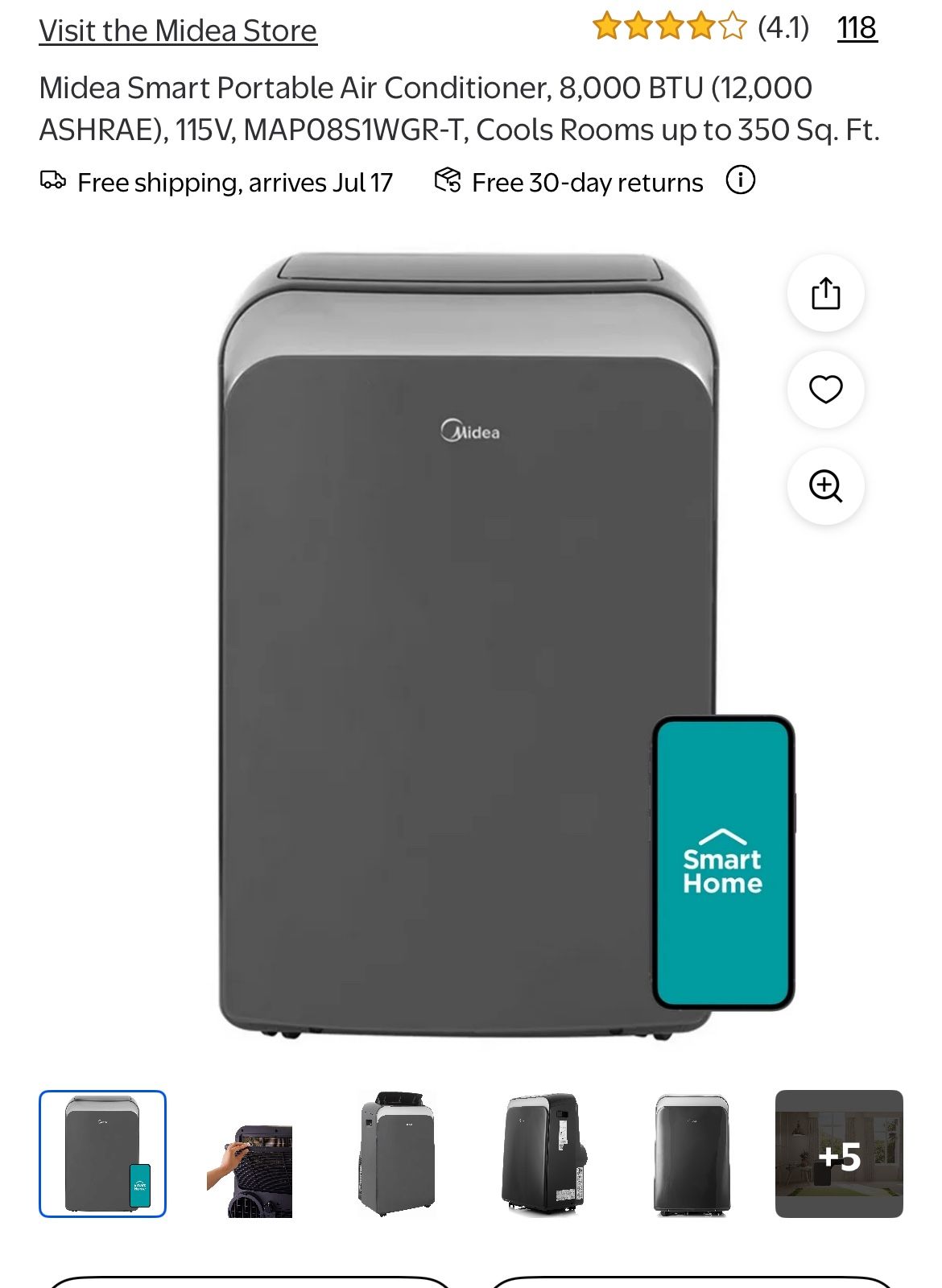 Smart Portable AC