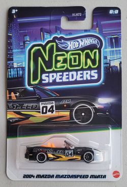 2026🔥 Hot Wheels Neon Speeders 2004 Mazda Mazdaspeed Miata
