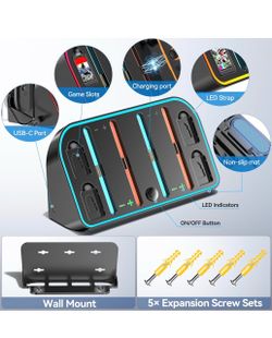 Switch 2 Wall Mount Charging Dock