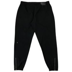 Lululemon Surge Joggers Mens XL Black Pants Ankle Zippers Running Athleisure NEW