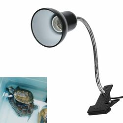 Reptile Sun Basking Lamp Clip on Bracket Metal Flexible Heating Light Clamp Holder

$22.99