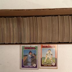 1975 Topps Baseball Cards-Complete set