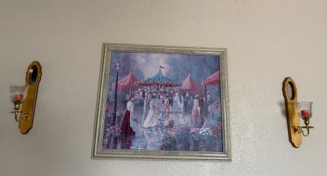 Beautiful painting with scones