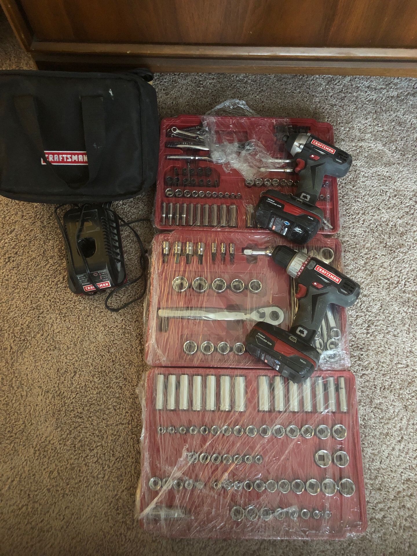 Craftsman Impact Drill w/ bag NO SOCKETS