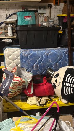 2 mattresses used twin size