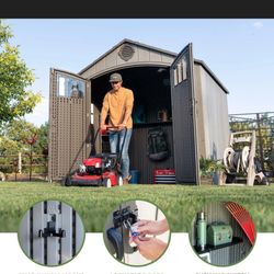 Storage Lifetime  8x7.5ft