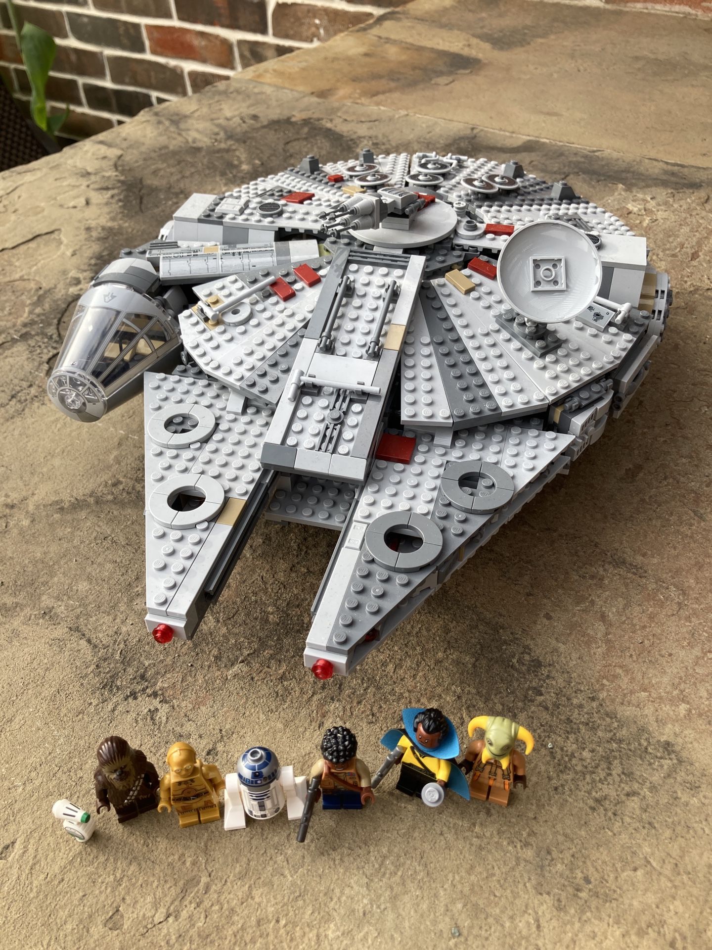 Star Wars Millennium Falcon lego 75257 minifigs - Main Image