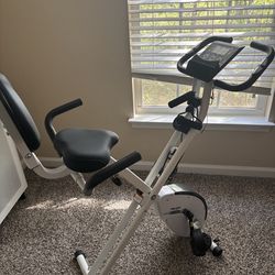 Foldable workout bike