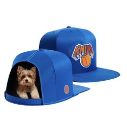 New York Knicks Pet Bed Nap Cap - Small