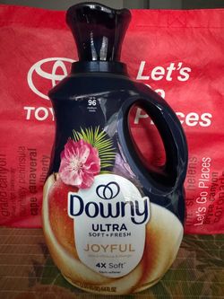 Downy fabric softener - joyful scent