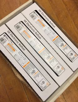 Lot Of 6 T8 GE ProLine Hight Performance Electronic Ballast GE232