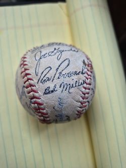 1969 Minnesota twins team signed baseball