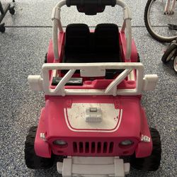 Girls Ride On Jeep