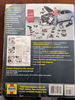 Audi A4 Haynes Repair Manual