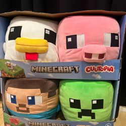 Minecraft Plushies 