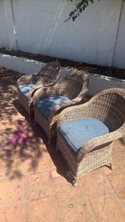 3 patio chair