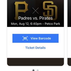 Padres Vs Pirates 