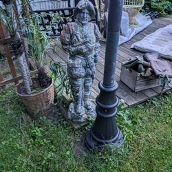 Approx. 5' Tall Cement Statues $75/Pr