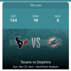 Miami Dolphins Vs Titan 11/27/2022
