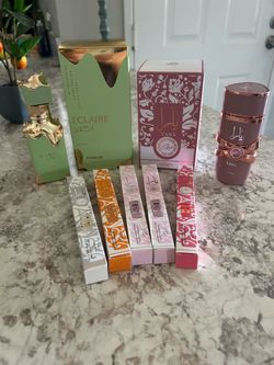 Lattafa Yara + Eclaire Perfume Bundle + 5 Travel Sprays