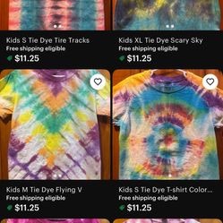 Kids tie dye Back To School Sale!