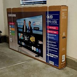 65 Inch QLED Samsung Q7F Smart TV 4K UHD Brand New In the box 2025 Model with warranty. Father's day special $399.