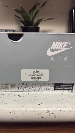 Authentic Grey wolf 5s