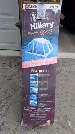 Sears Hillary 6000 12x15 tent
