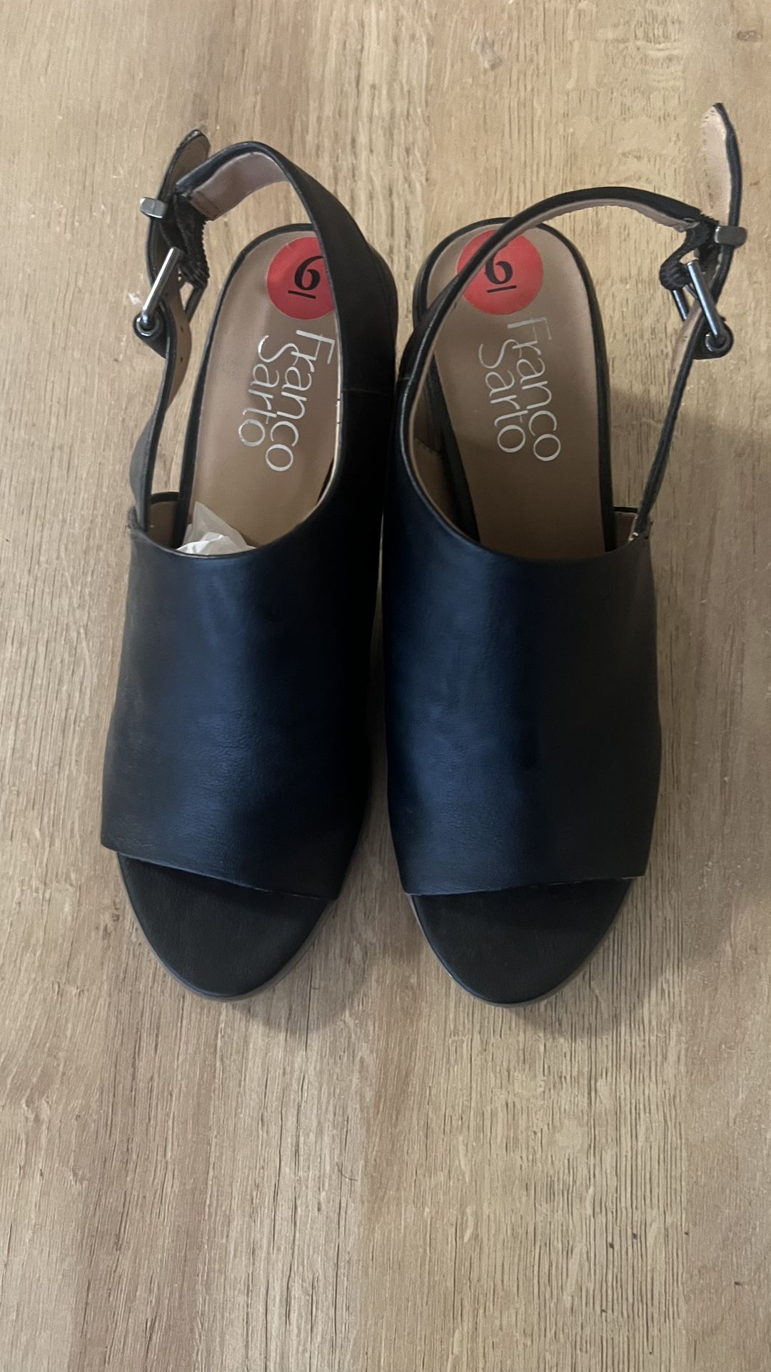 Franco Sarto Back Heels Size 6