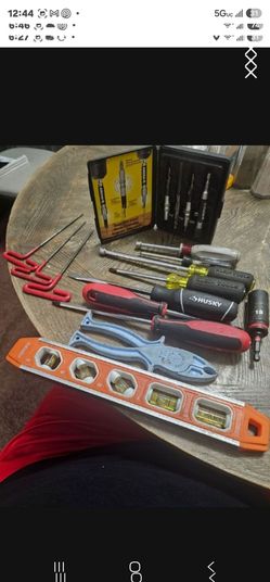 Mixed Hand Tool Lot – Husky, Klein & More