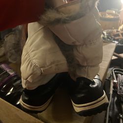 White Snow Boots