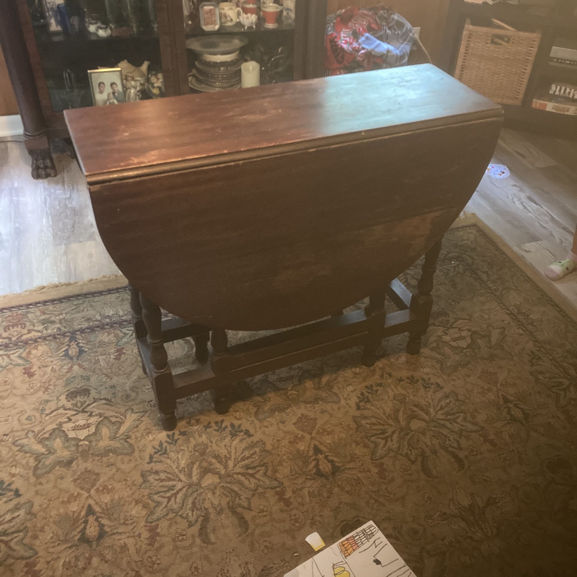 Vintage Drop Leaf Table
