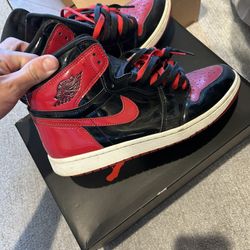 Jordan One Red And Black Size 10.5 
