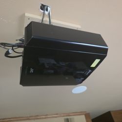 JVC Projector and Stewart Screen.