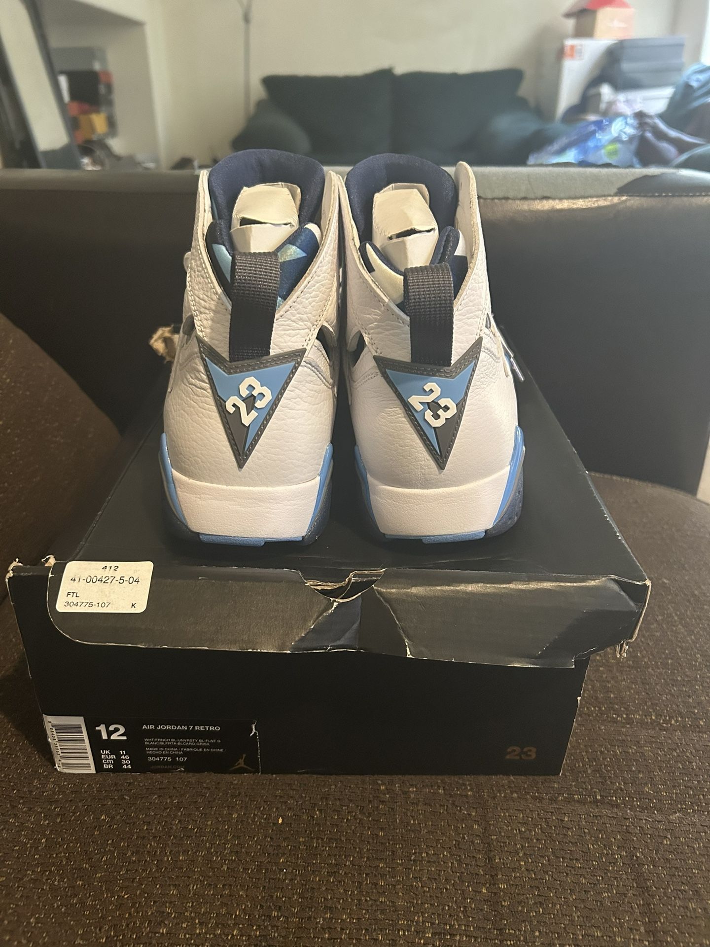 Air Jordan 7 Retro 30th \'French Blue\' Jordan 7 Retro French Blue (2015) – Hidden Realm main image 2