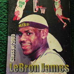 Lebron James Class Of 2003 Basketball Picture