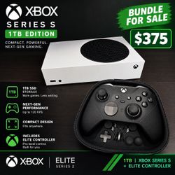 Xbox Series S 1TB + Elite Series 2 Controller Bundle