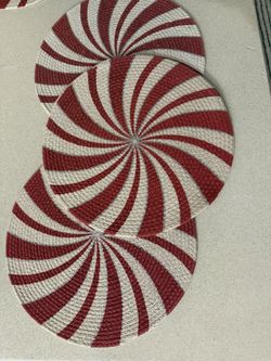 Candy Cabe Table Mats (4) 