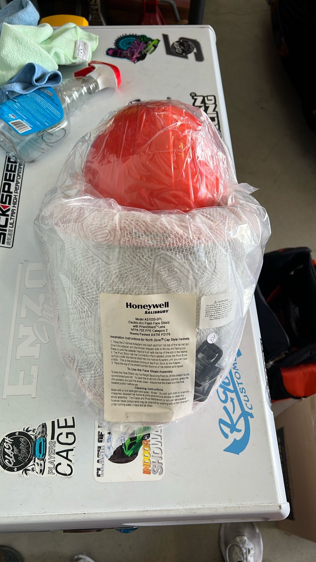 Honeywell Hard Hat & Face Shield