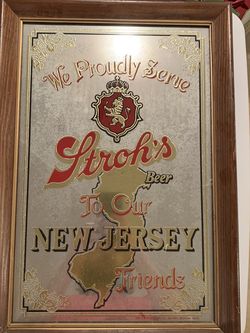 Vintage Strohs Beer Sign