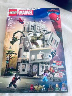 LEGO Marvel 76350 Spider-Man vs. Hulk Epic Clash Set 534 pcs BRAND NEW