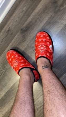 Red Bandana Supreme X Northface