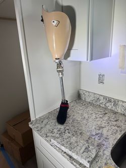 Prosthetic leg