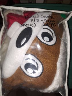 Buccees mens santa onesie