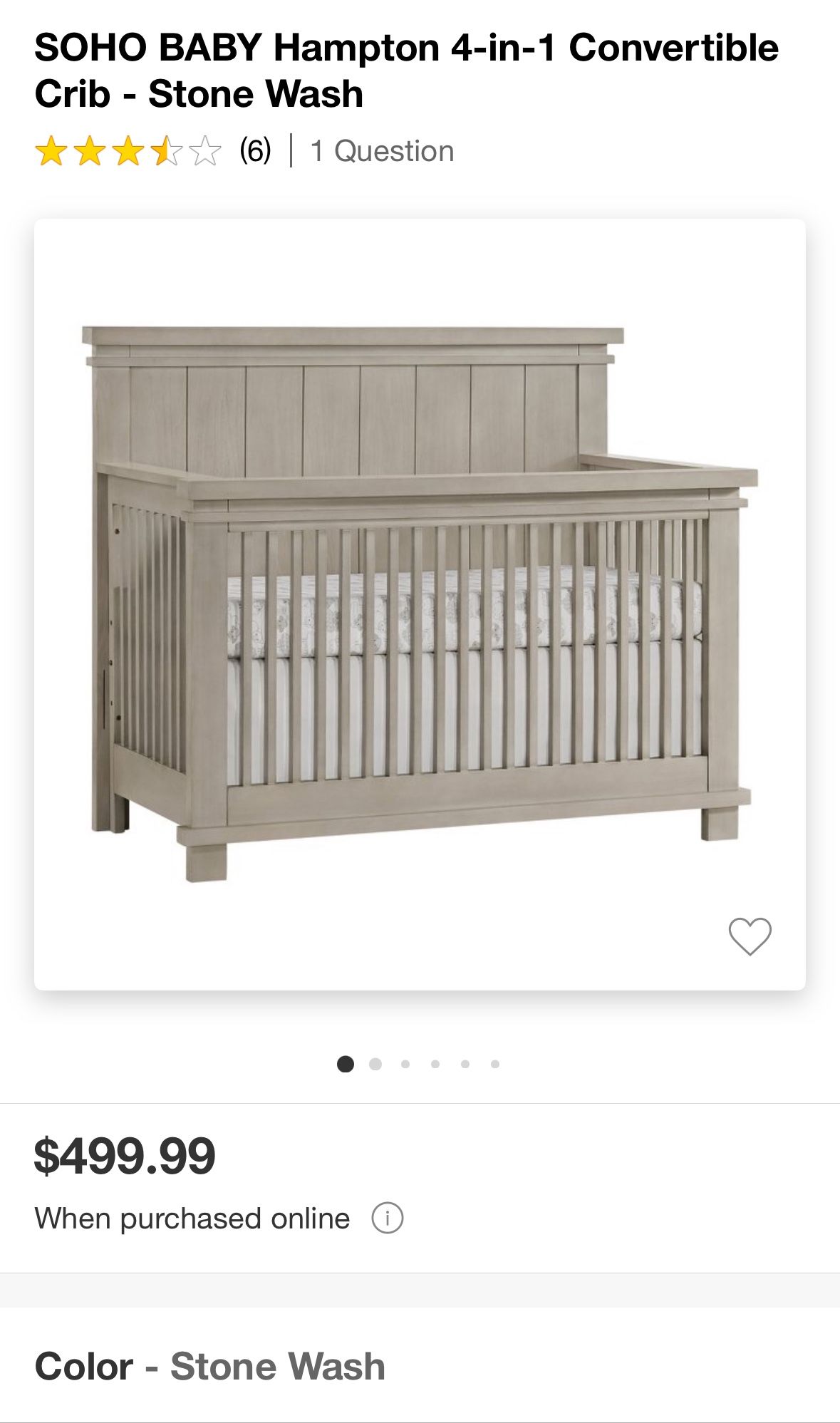 Crib For Nursery / Cuna
