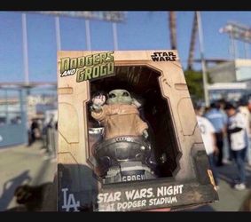 Grogu Star Wars Dodgers Bobblehead Vinyl Exclusive Star Wars Night 2026