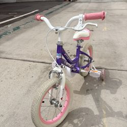 14 Inch Kids Bike with Training Wheels & Basket